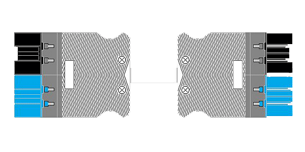 Luminaire 6 Pole to 6 Pole lead