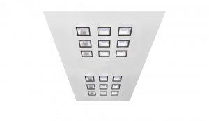 Rubix Flush 1200x600 Black Cells