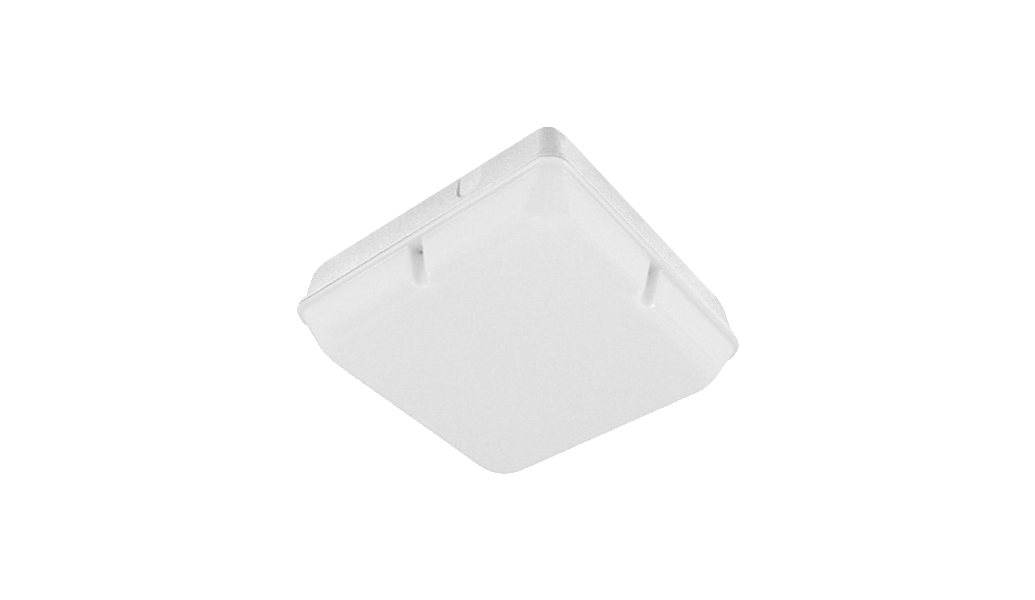 Amenity Plus Metal Square White