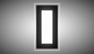 Volito Rectangle - Dark Grey - Lit