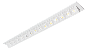 Rubini Accent 14 White Bezel White Baffle Scooped