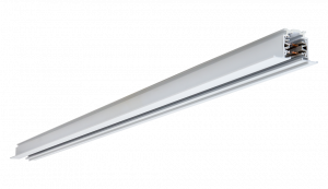 3 Circuit Track Recessed White