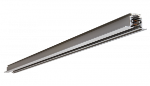 3 Circuit Track Recessed Grey