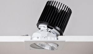 Pro-Light Mini Square Semi Specular White
