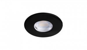 Protec Fired Rated Downlight Black