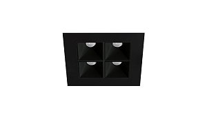 Rubini Recessed 4 Black Bezel Black Baffle