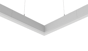 Runway Continuous Corner RGBWSuspended in Grey