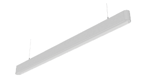 Runway Curve Suspended RGBW in Grey